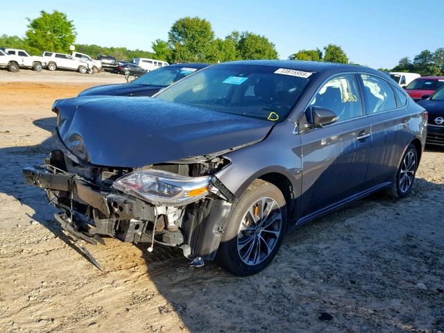 4T1BK1EB5JU284802 - 2018 TOYOTA AVALON XLE GRAY photo 2