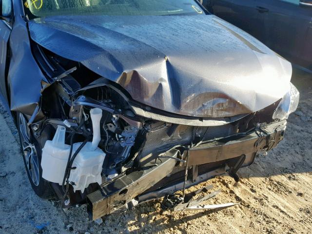 4T1BK1EB5JU284802 - 2018 TOYOTA AVALON XLE GRAY photo 9