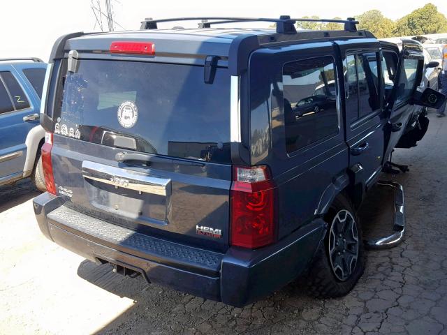 1J8HG58266C349116 - 2006 JEEP COMMANDER BLACK photo 4