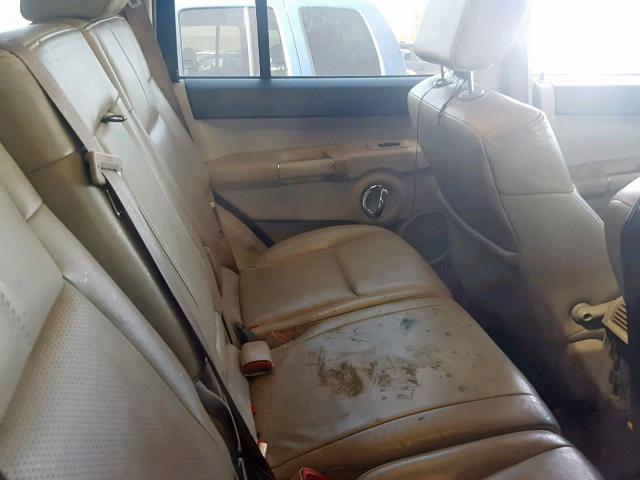 1J8HG58266C349116 - 2006 JEEP COMMANDER BLACK photo 6