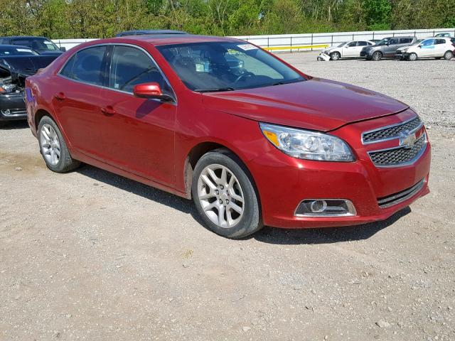 1G11F5RR9DF106430 - 2013 CHEVROLET MALIBU 2LT RED photo 1