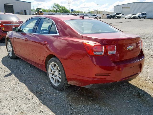 1G11F5RR9DF106430 - 2013 CHEVROLET MALIBU 2LT RED photo 3