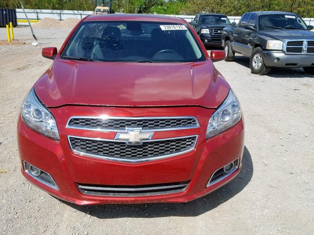 1G11F5RR9DF106430 - 2013 CHEVROLET MALIBU 2LT RED photo 9