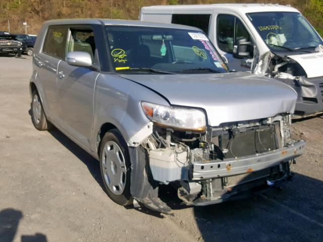 JTLZE4FE2A1115136 - 2010 TOYOTA SCION XB SILVER photo 1