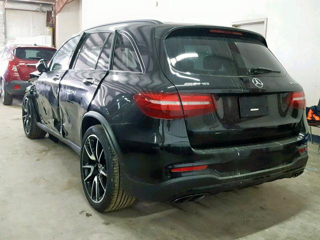 WDC0G6EB9KF517428 - 2019 MERCEDES-BENZ GLC 43 4MA BLACK photo 3