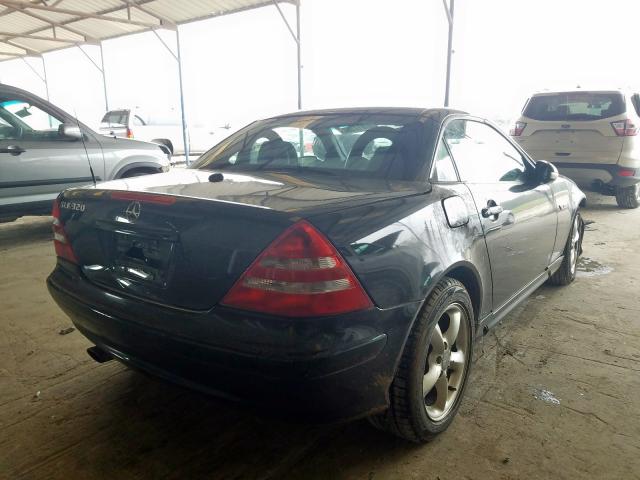 WDBKK65F51F189096 - 2001 MERCEDES-BENZ SLK 320  photo 4