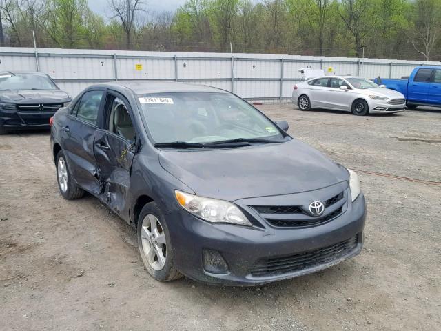 2T1BU4EE1BC636458 - 2011 TOYOTA COROLLA BA GRAY photo 1