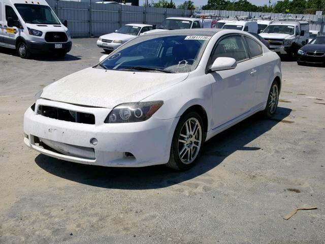 JTKDE167080249755 - 2008 TOYOTA SCION TC თეთრი ფოტო 2