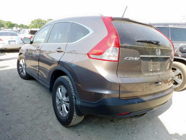 5J6RM3H72DL007660 - 2013 HONDA CR-V EXL  photo 3