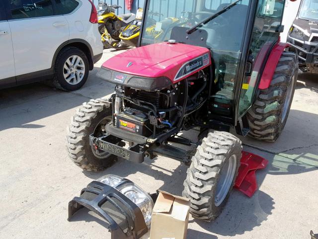 36HX110670298 - 2012 MAHINDRA AND MAHINDRA TRACTOR RED photo 9