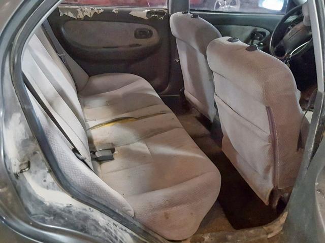 KNAFB121135285229 - 2003 KIA SPECTRA BA GRAY photo 6