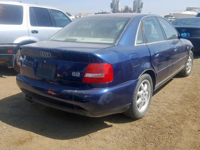 WAUED28D6XA239650 - 1999 AUDI A4 2.8 QUA BLUE photo 4