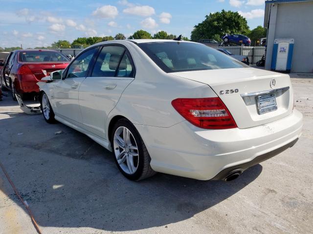 WDDGF4HB8CA651830 - 2012 MERCEDES-BENZ C 250  photo 3