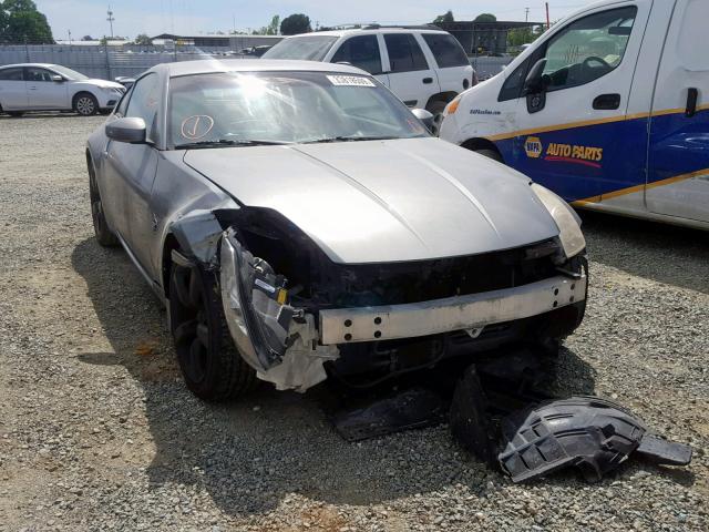 JN1AZ34D26M309398 - 2006 NISSAN 350Z COUPE SILVER photo 1