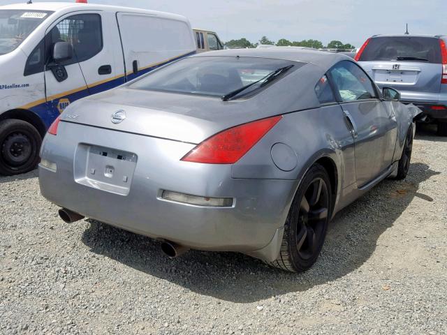 JN1AZ34D26M309398 - 2006 NISSAN 350Z COUPE SILVER photo 4