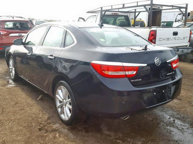 1G4PR5SKXE4127561 - 2014 BUICK VERANO CON BLACK photo 3