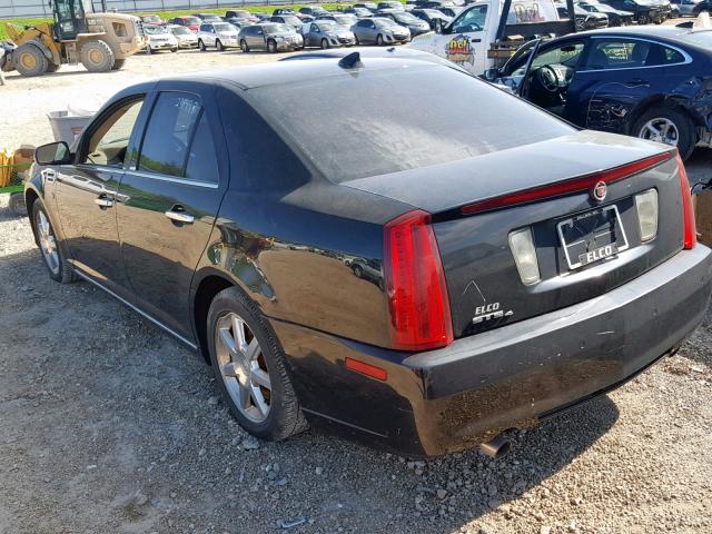 1G6DU6EV9A0125614 - 2010 CADILLAC STS BLACK photo 3