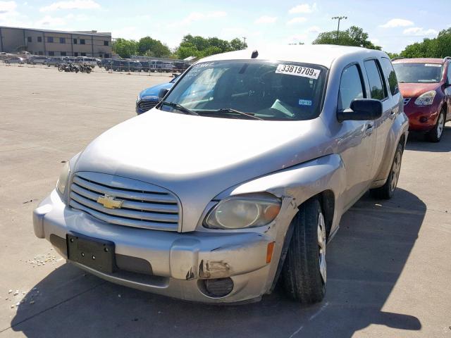 3GNDA13D98S529462 - 2008 CHEVROLET HHR LS SILVER photo 2