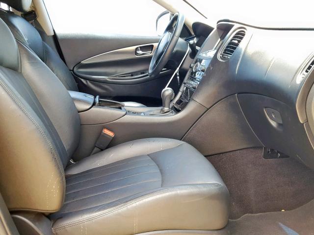 JNKAJ09EX8M304777 - 2008 INFINITI EX35 BASE BLACK photo 5