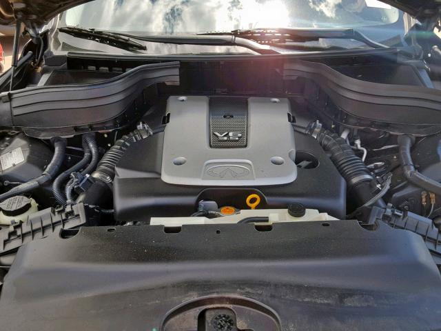 JNKAJ09EX8M304777 - 2008 INFINITI EX35 BASE BLACK photo 7
