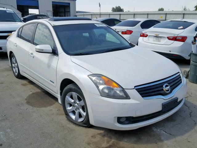 1N4CL21E58C155430 - 2008 NISSAN ALTIMA HYB WHITE photo 1