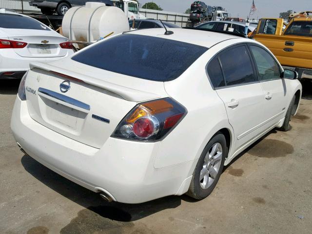 1N4CL21E58C155430 - 2008 NISSAN ALTIMA HYB WHITE photo 4