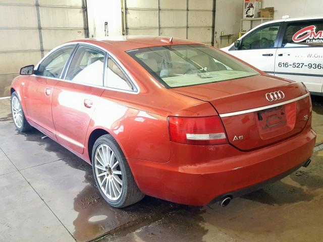 WAUDG74F15N121745 - 2005 AUDI A6 3.2 QUA ORANGE photo 3