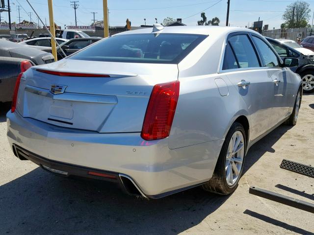 1G6AR5SX9H0120895 - 2017 CADILLAC CTS LUXURY SILVER photo 4