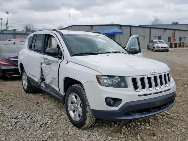 1C4NJCBA1ED552312 - 2014 JEEP COMPASS SP 白色 照片 1