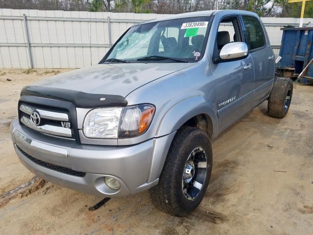 5TBDT44125S472734 - 2005 TOYOTA TUNDRA DOUBLE CAB SR5  photo 2