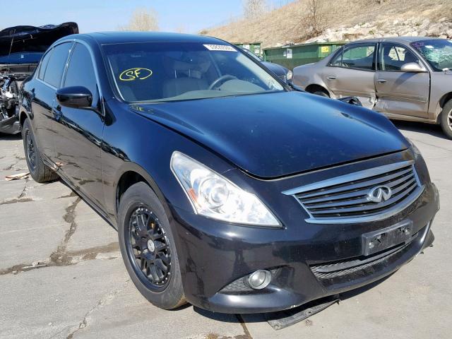 JN1CV6AR7DM356929 - 2013 INFINITI G37 BLACK photo 1