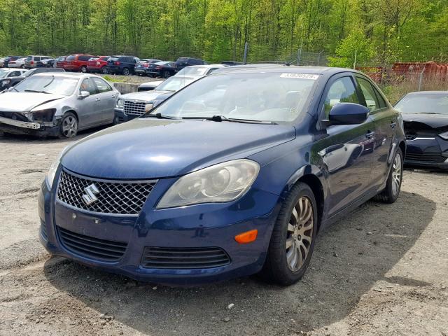 JS2RF9A32A6100303 - 2010 SUZUKI KIZASHI SE BLUE photo 2