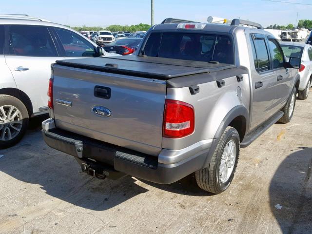 1FMEU31E98UA08832 - 2008 FORD EXPLORER S SILVER photo 4