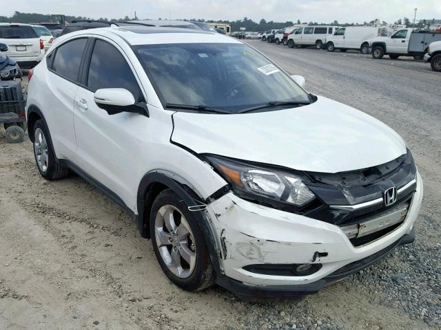 3CZRU5H54GM737129 - 2016 HONDA HR-V EX WHITE photo 1