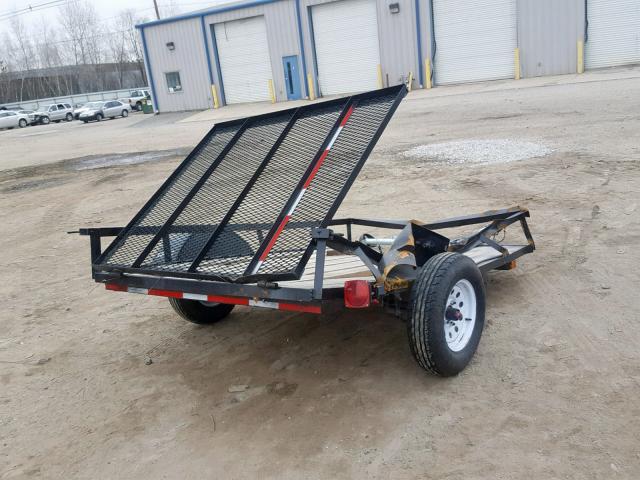 4YMBU0815HV050060 - 2017 UTILITY TRAILER BLACK photo 4