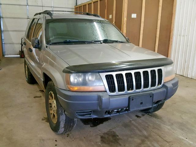 1J4GW48SX1C567384 - 2001 JEEP GRAND CHER SILVER photo 1