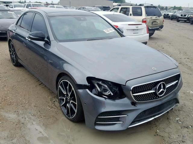 WDDZF6EB4JA434152 - 2018 MERCEDES-BENZ E 43 4MATI GRAY photo 1