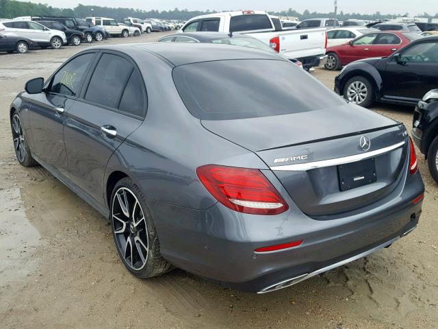 WDDZF6EB4JA434152 - 2018 MERCEDES-BENZ E 43 4MATI GRAY photo 3