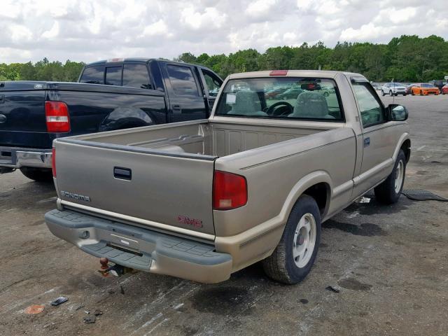 1GTCS1440W8545488 - 1998 GMC SONOMA TAN photo 4