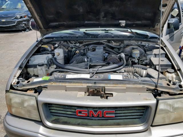 1GTCS1440W8545488 - 1998 GMC SONOMA TAN photo 7