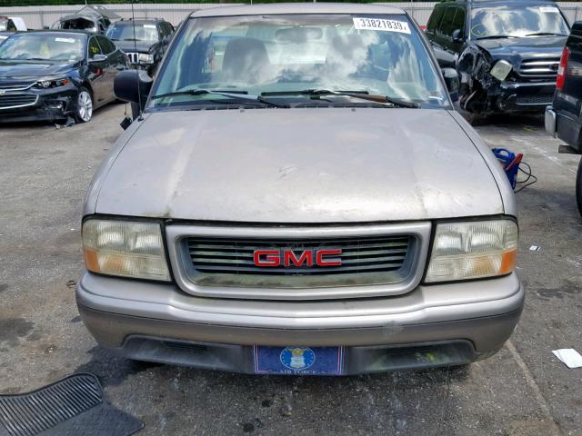 1GTCS1440W8545488 - 1998 GMC SONOMA TAN photo 9