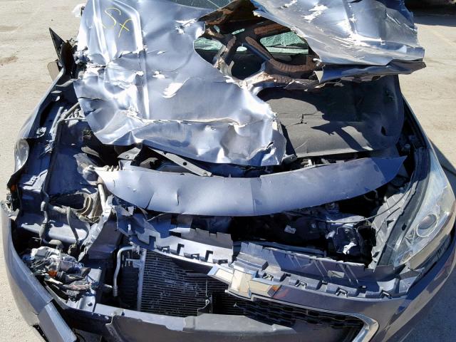 1G11H5SL8EF268874 - 2014 CHEVROLET MALIBU LTZ 蓝色 照片 7