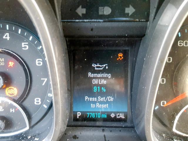 1G11H5SL8EF268874 - 2014 CHEVROLET MALIBU LTZ 蓝色 照片 8