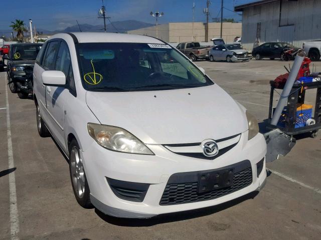 JM1CR29L390358590 - 2009 MAZDA 5 WHITE photo 1