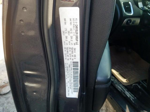 1C4RDHAG6EC351572 - 2014 DODGE DURANGO SXT  photo 10