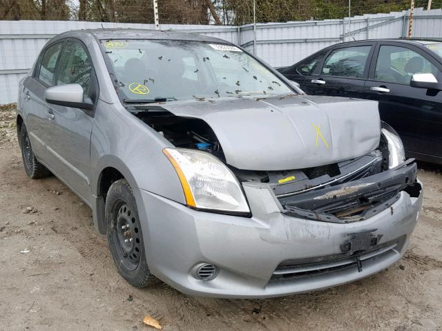 3N1AB6APXCL662112 - 2012 NISSAN SENTRA 2.0 GRAY photo 1