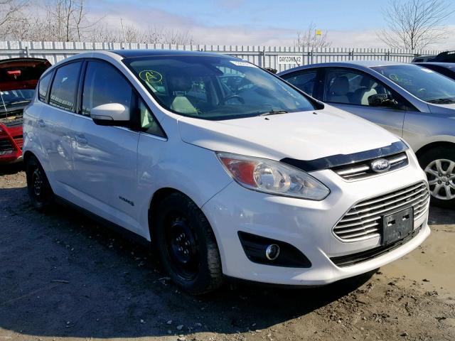 1FADP5BU9DL520461 - 2013 FORD C-MAX SEL WHITE photo 1