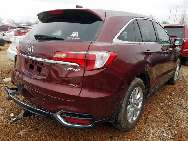 5J8TB4H35HL036985 - 2017 ACURA RDX  photo 4