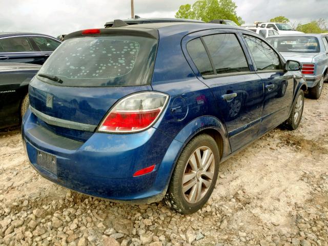 W08AR671085077910 - 2008 SATURN ASTRA XE BLUE photo 4