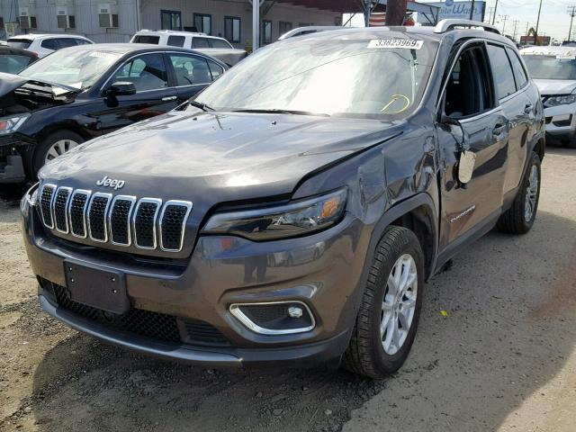 1C4PJMDN2KD180912 - 2019 JEEP CHEROKEE L GRAY photo 2